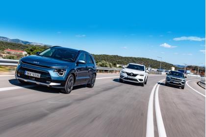Jeep Compass e-Hybrid vs KIA Niro Hybrid vs Renault Arkana E-Tech